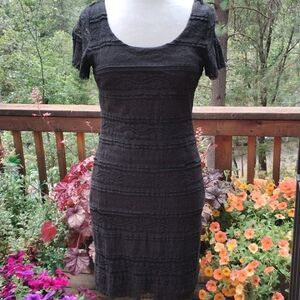 NWT Soprano Black Lace Dress with Pretty Back